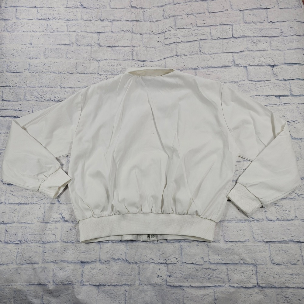 Hilton Lexus Jacket MEN XXL White Vintage Bomber Dealership Embroidered Logo USA - Picture 11 of 14